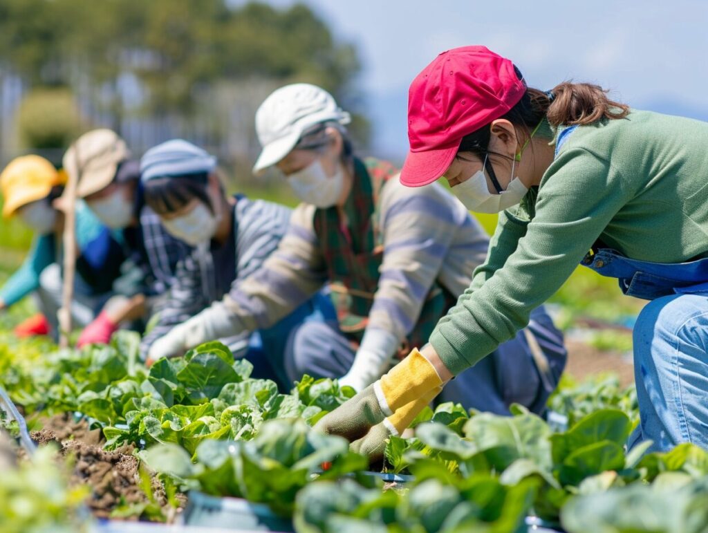 農業作業の提供